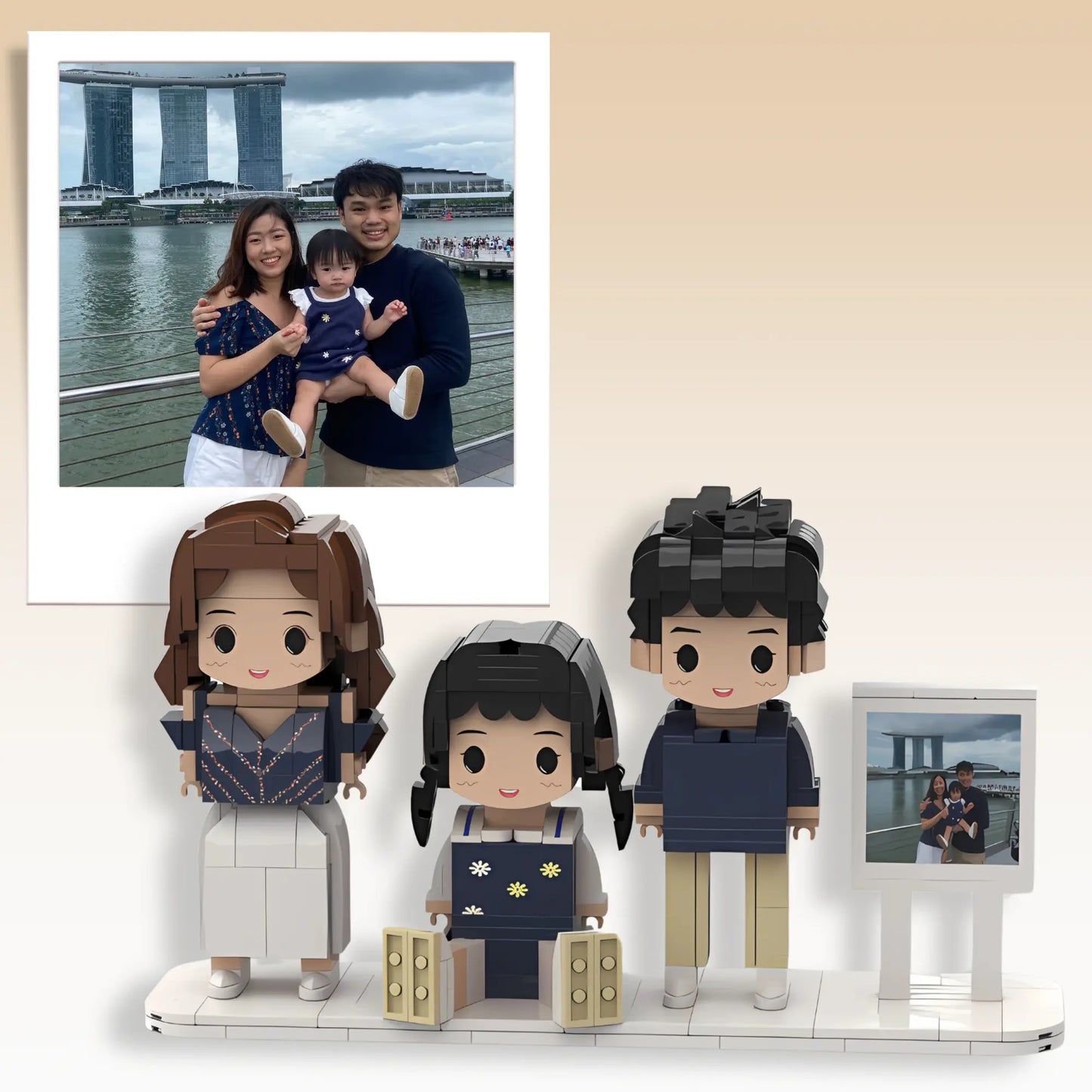 custom family mini blocks