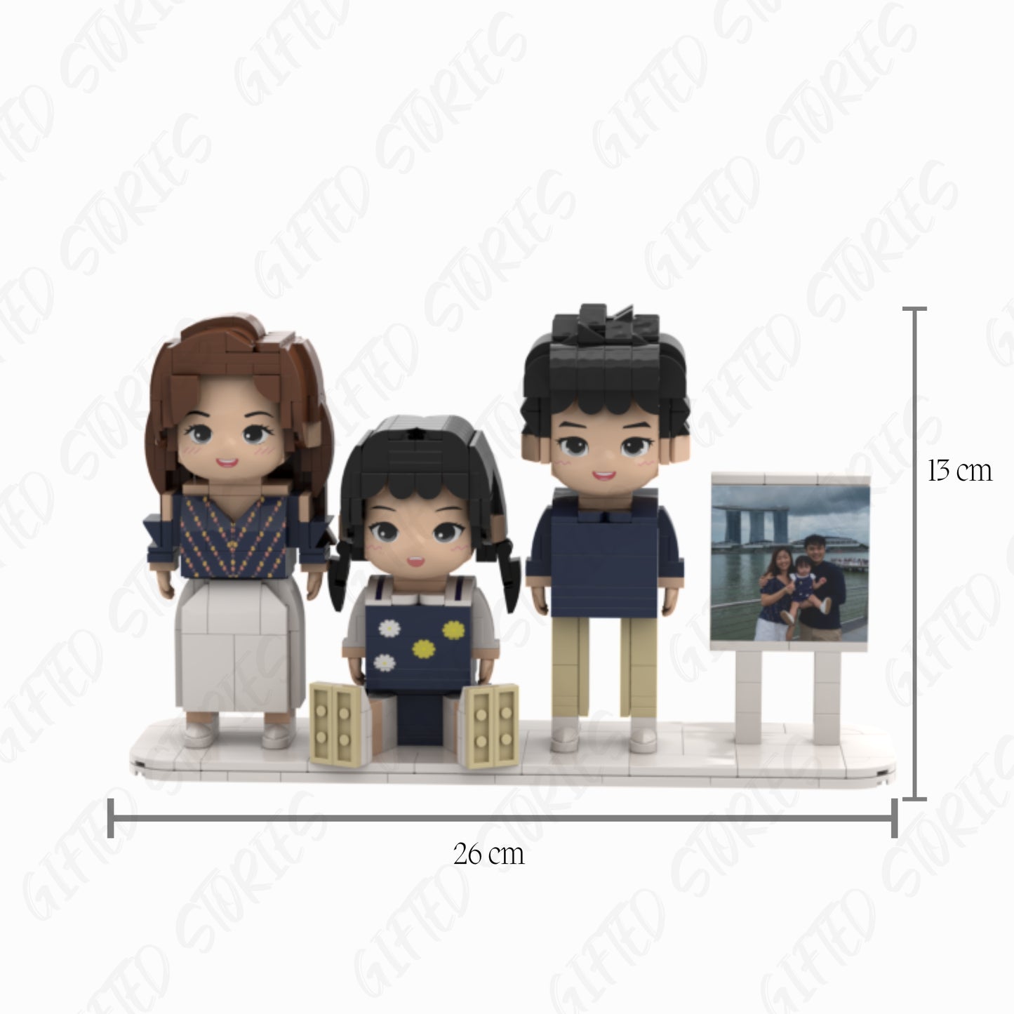 (Family and Friends) Customised Block Buddy - Board Photo