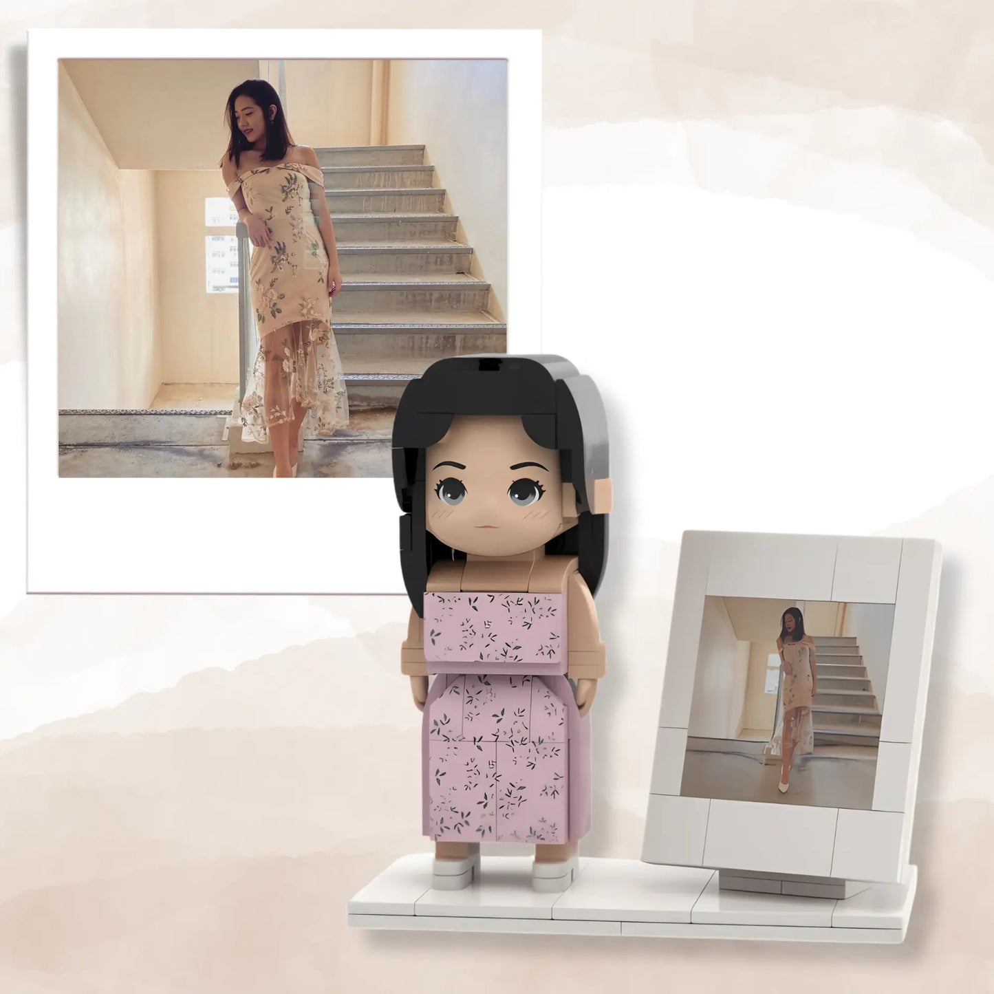 (Block Buddy) Personalised Photo Frame