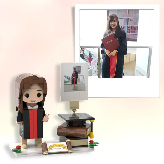 (Congrats) Graduation Custom Mini Blocks with Photo