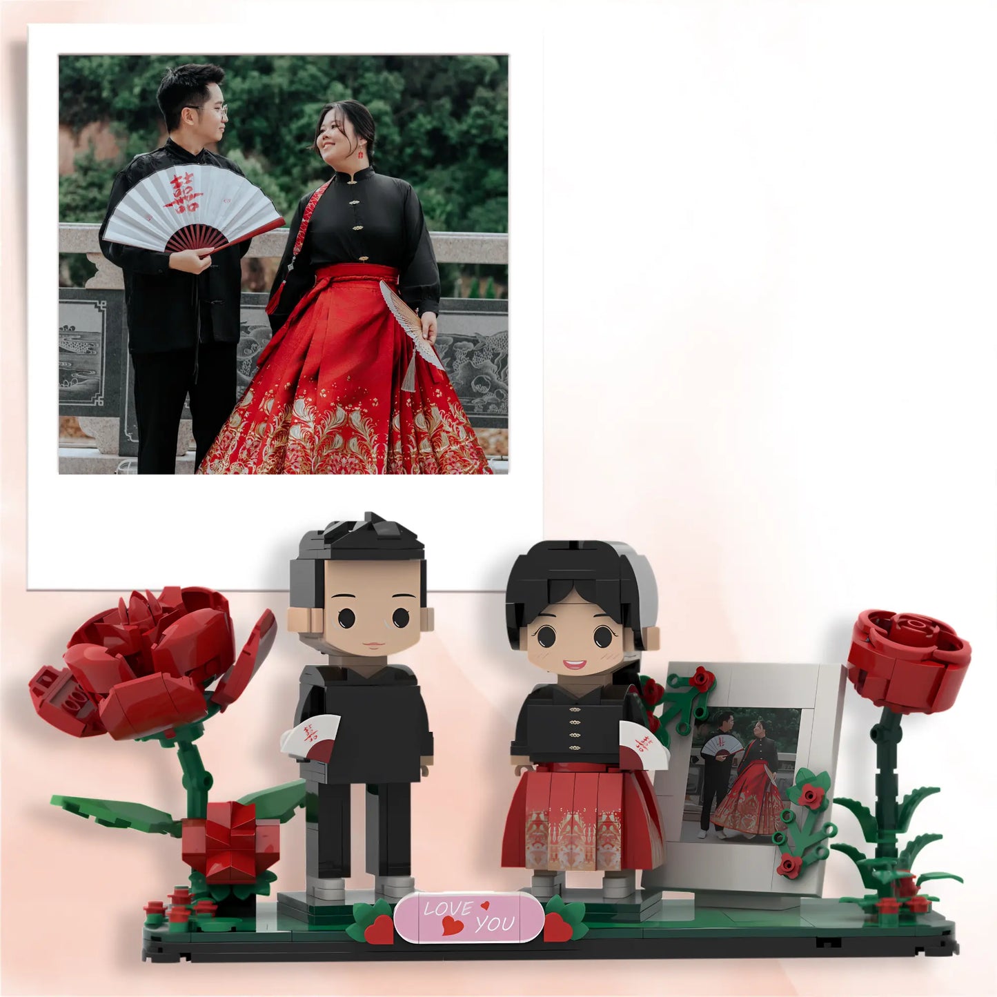toys build from couples in love