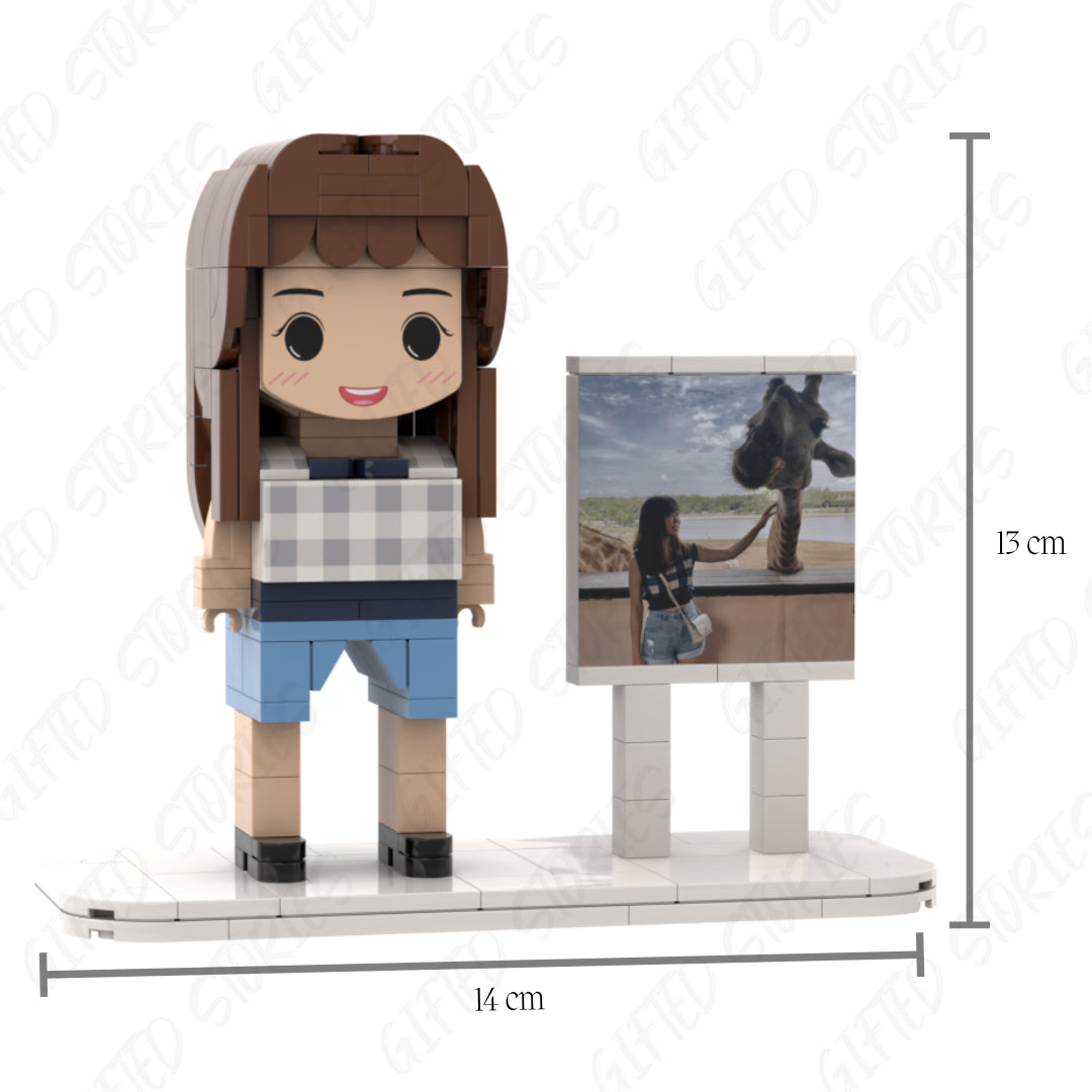 Personalised Mini Block - Board Photo