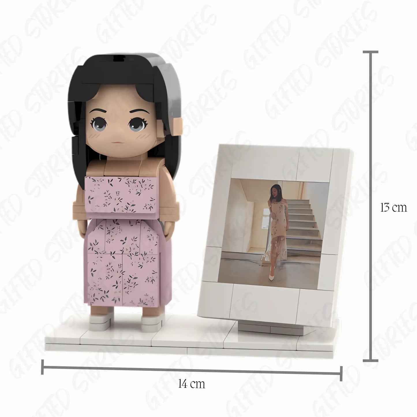 (Block Buddy) Personalised Photo Frame