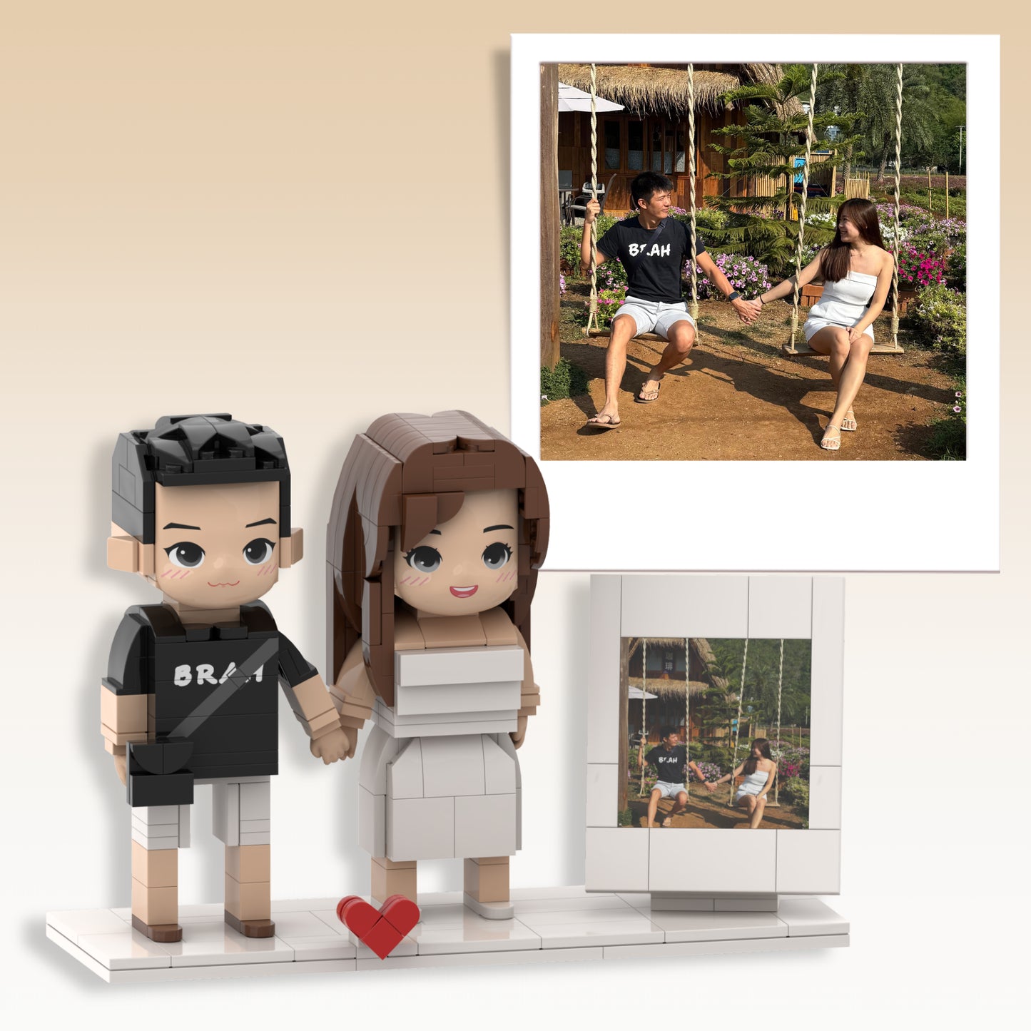 (Cherished Times) Mini Block Buddy - Photo Frame