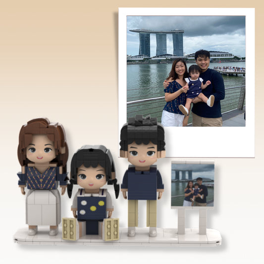 (Family and Friends) Customised Block Buddy - Board Photo