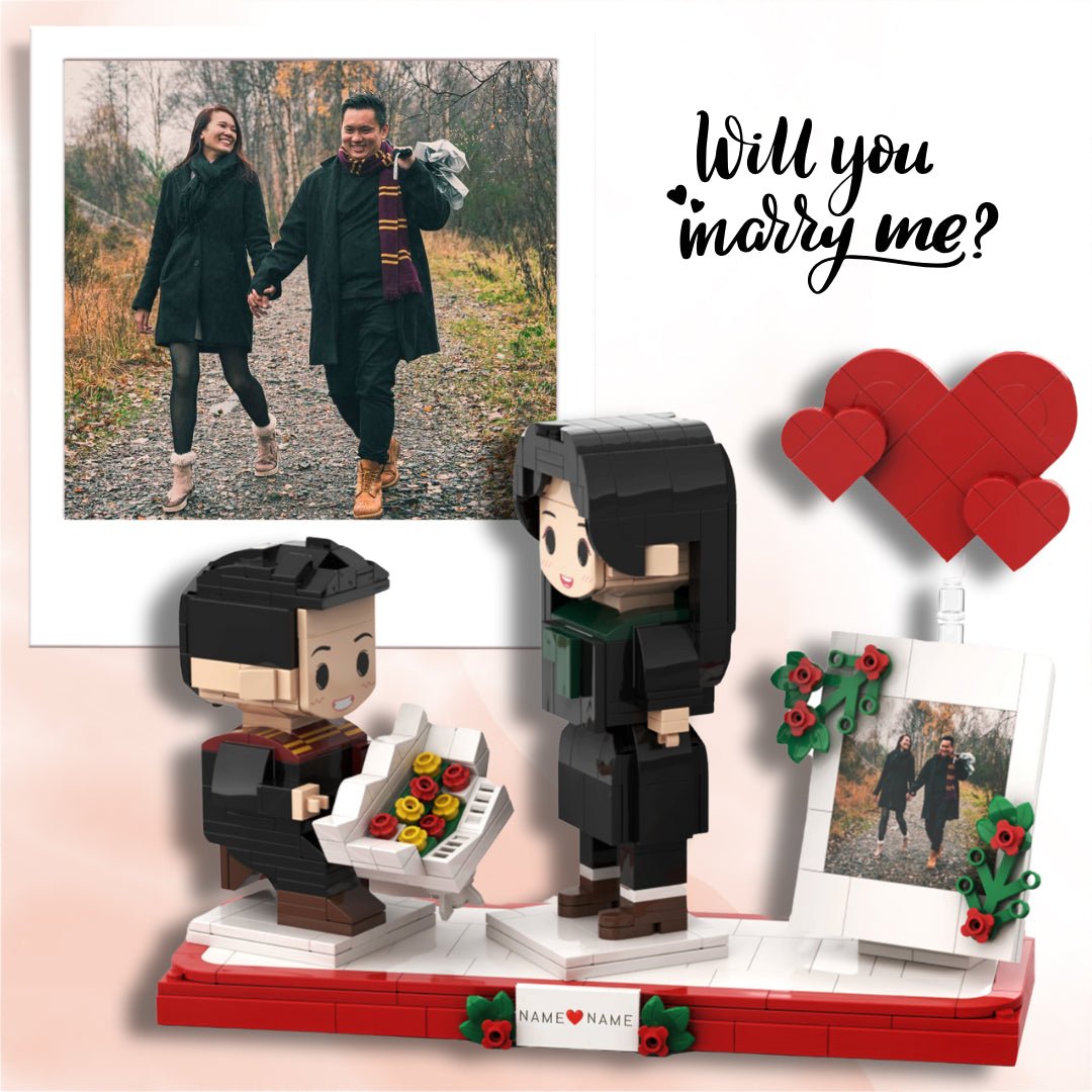 (Marry Me) Proposal Custom Mini Blocks