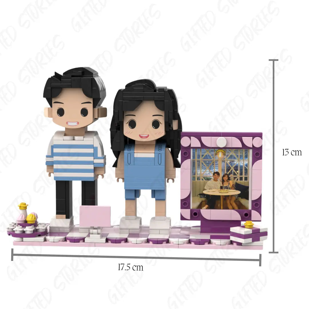 small frame mini blocks measurement